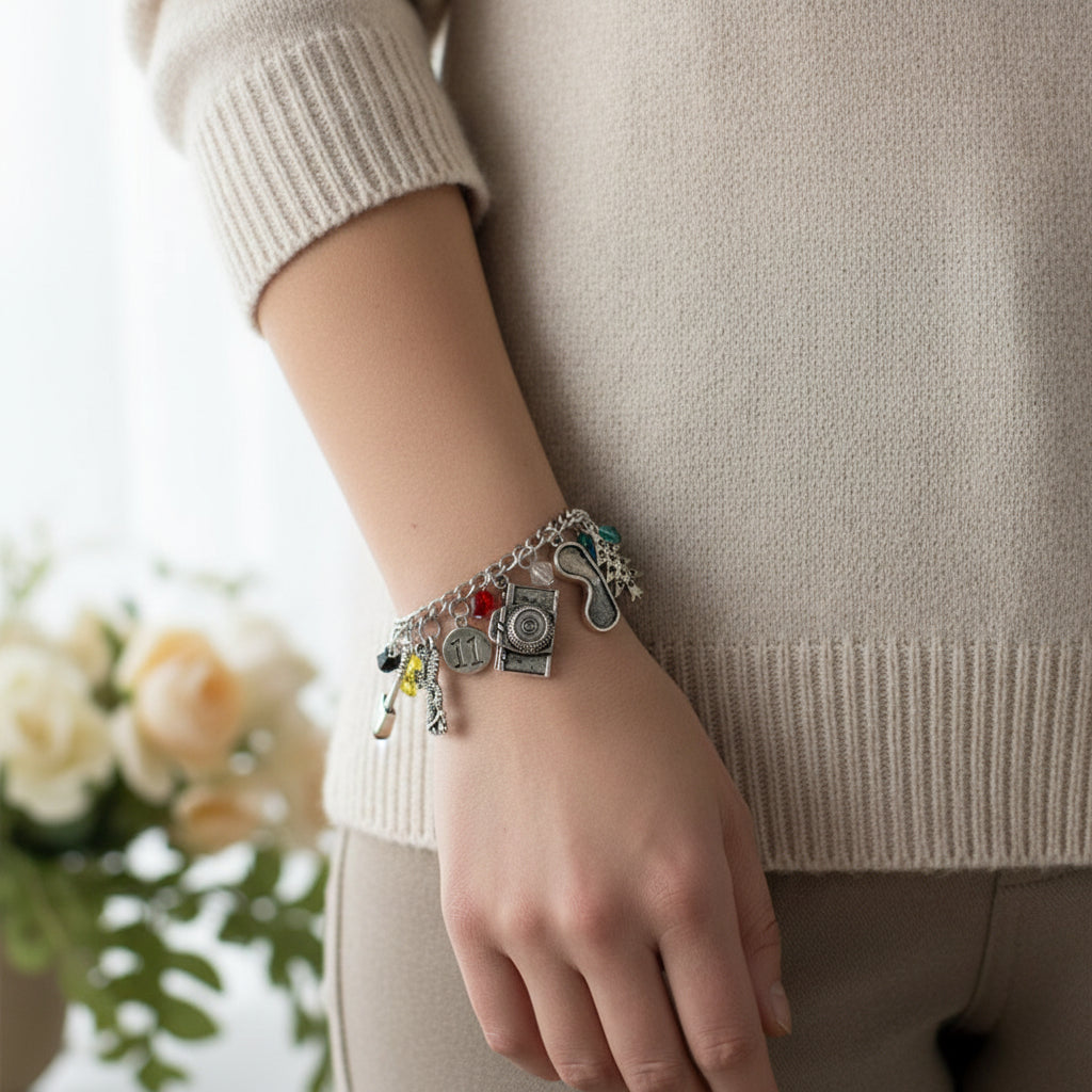 Vintage Fantasy Charm Bracelet