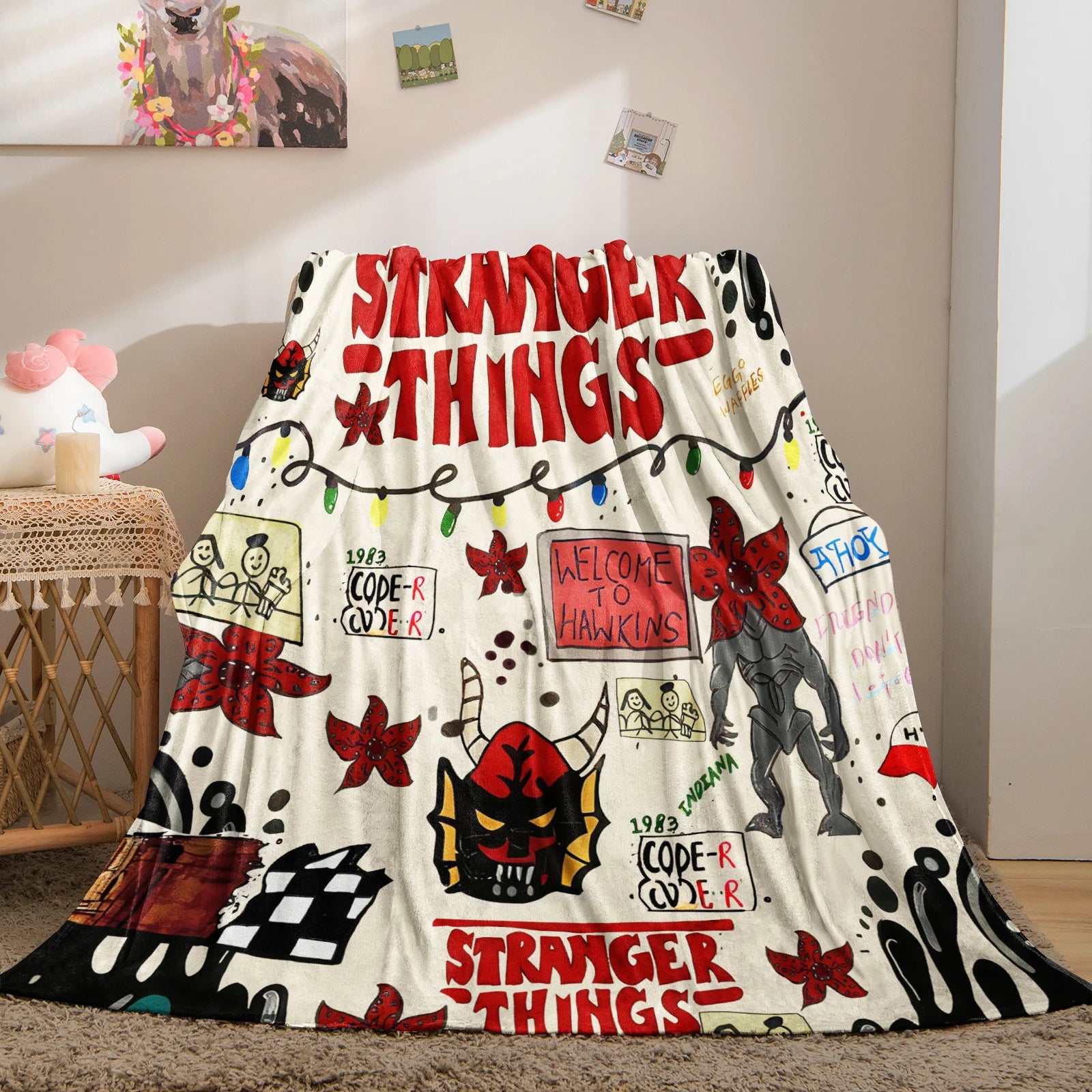 CozyFlix Blanket – Stranger Things Edition