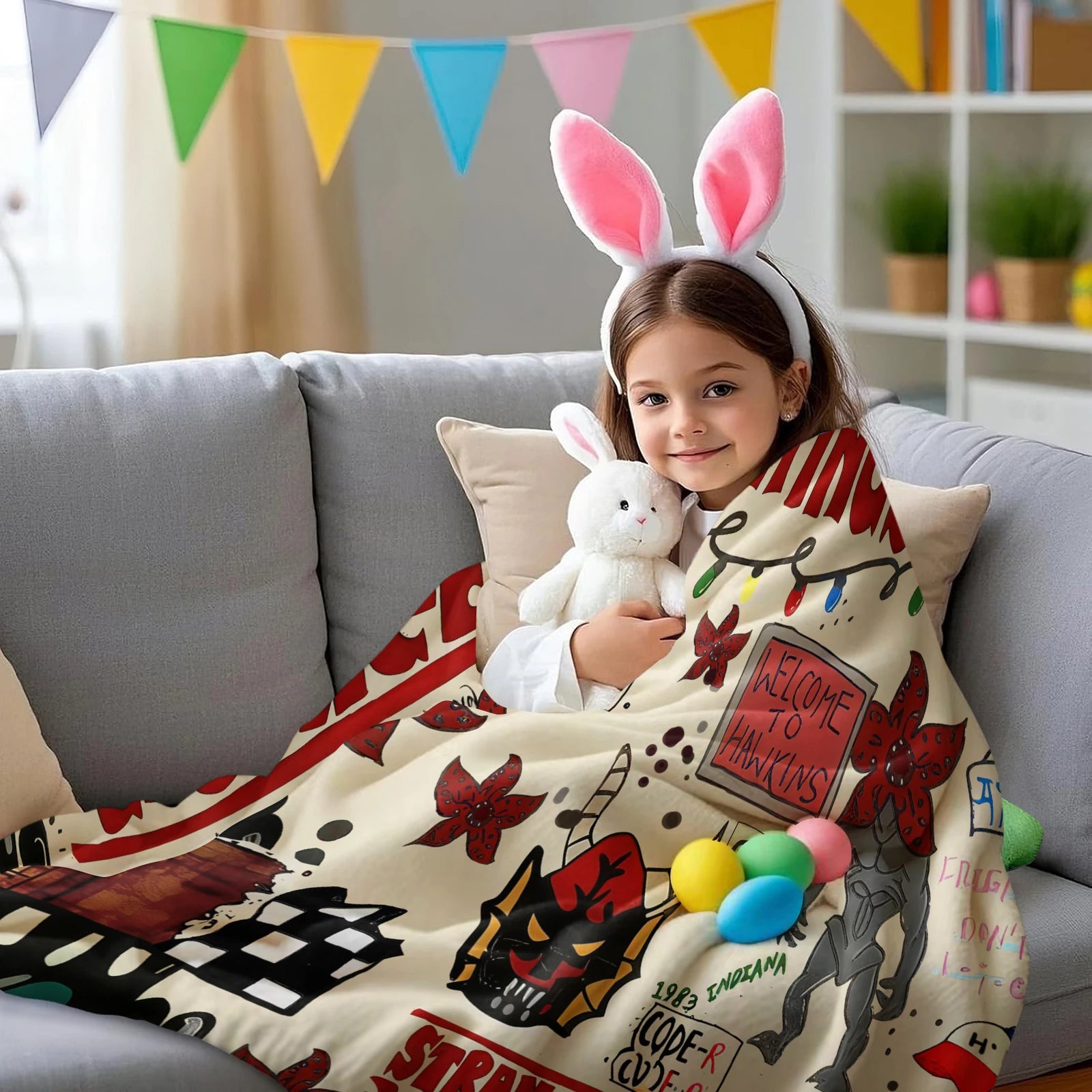 CozyFlix Blanket – Stranger Things Edition