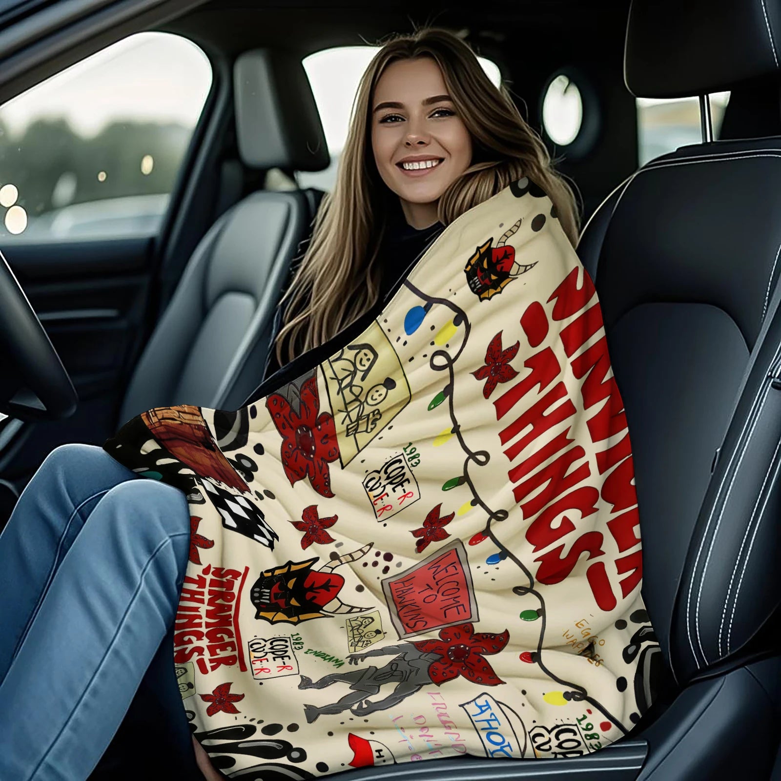 CozyFlix Blanket – Stranger Things Edition